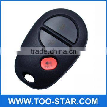 KEYLESS REMOTE ENTRY KEY FOR TOYOTA TRANSMITTER ALARM GQ43VT20T / 3 BUTTON