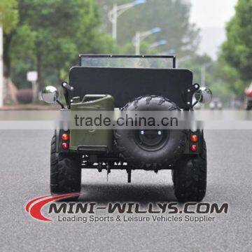 Hot Selling Army Green Kids Mini Jeep Willys photo-4