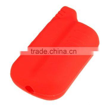 New Car Styling Silicone Two Way Case Keychain LCD Car Alarm System Remote Control Sticker Cover for TZ9010 photo-6