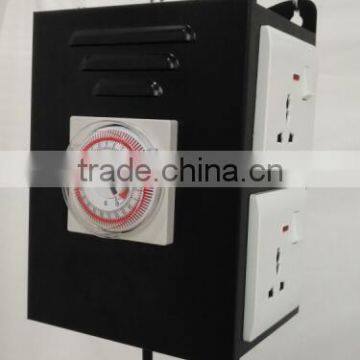 4/6/8 Outlets UK Light Contractor Timer With Two Input Plugs photo-3