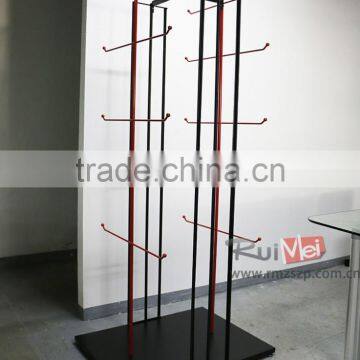Red Metal Hanging Bag Display Stand photo-2