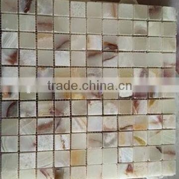 Excellent quality LIGHT GREEN ONYX MOSAIC TILES COLLECTIONS