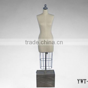 cheap dress form half body torso female mannequins for dressmaker dispaly