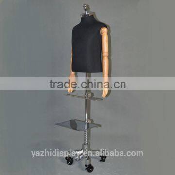 Fashion Tailor Kids Mannequin Dummy Wooden Arms for Display photo-2