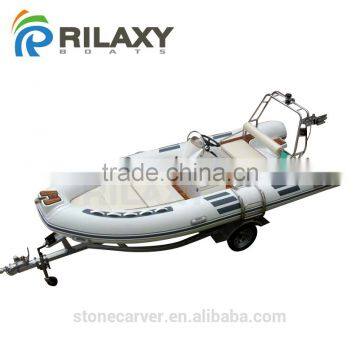 Rilaxy 4.8m 16ft RIB 480D Inflatable Boat, Rigid Inflatable Boat, Cheap Inflatable Boat for Sale photo-3