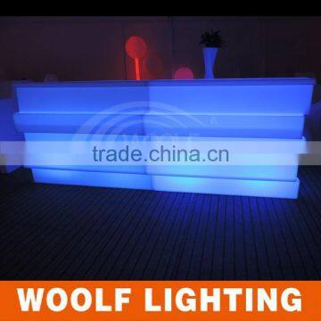 Unique Design LED Light Luminous Color Changing Bar Counter photo-5