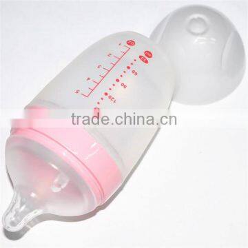 Manufacture Eco-friendly BPA Free New Baby Feeding Bottle With Dispensing Spoon photo-4