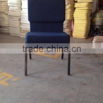 Cheap Stackable Steel Leg Church Chair for Sale photo-3