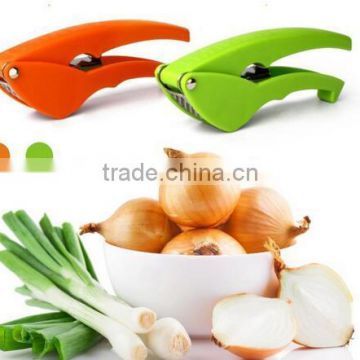 cy286 ABS +Stainless Steel Handled Easily clean Garlic Press