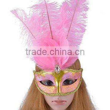 Venetian Style Lace with Rhinestone Liles Costume Masquerade Mardi Mask