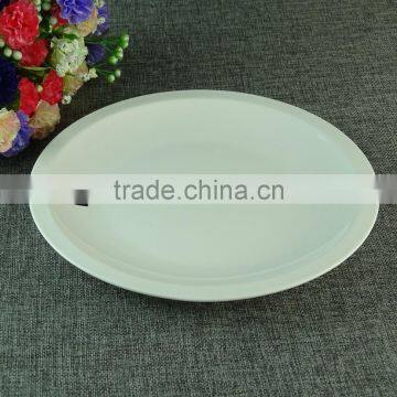 Morden Cheap Wholesale 8 Inch Round White Deep Soup Ceramic Dinner Plates Dishes photo-3