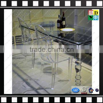 Cheap Square Acrylic Dining Table Set Transparent Table Setting Chinese From China Manufacturer photo-5