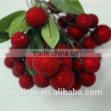 Artificial Red Bayberry Plastic Waxberry Plastic Fruit Decoration photo-2