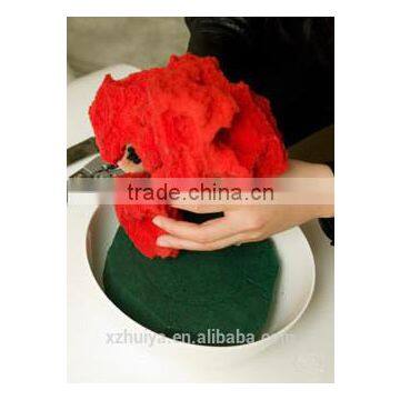 Green Round Cyclinder Shape Floral Foam Plate for Round Flower Box for Valentine's Day photo-6