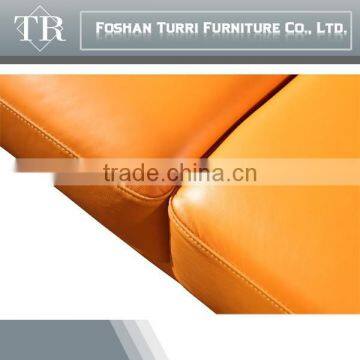 Modern Color Geniune Leather Sectional Sofa for Living Room Furniture photo-3