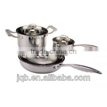 2014 Modern Style Stainless steel 18 8 cookware set