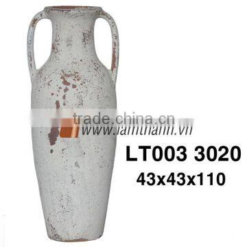 Vietnam Decorative Outdoor Ancient White Pottery For Wholesalers