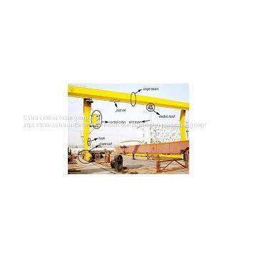 China Customized Rail Mounted High Quality Gantry Crane photo-3
