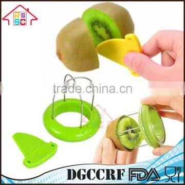 NBRSC TOP & HOT SELL Green Kiwi Fruit Cut Digging Core Twister Slicer Kitchen Peeler Tool Cutter Device for Fruit Salad photo-5