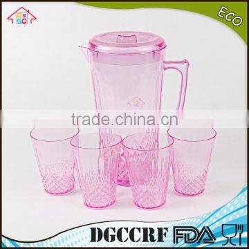 NBRSC Set of 5 Pieces Plastic PS Cold Water Jut Water Kettle Hollow Drinking Bottle PP Pot Watering Can photo-2