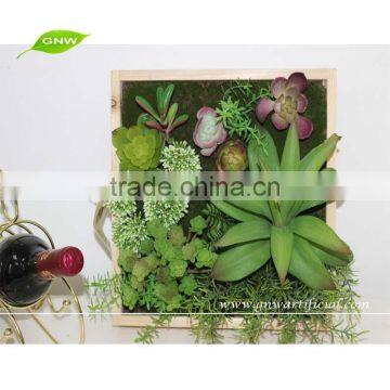 GNW LYM018 Wholesale Fake Plant Panel for Green Wall Garden Landscaping Ornaments