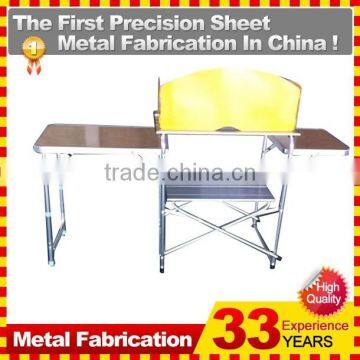 COMPACT CAMPING CAMP FOLDING KITCHEN TABLE STOVE STAND photo-4