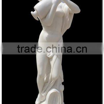 2015 high quality modern garden decor marble statues of hindu gods