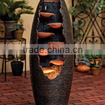 Seven Cascade Outdoor Water Fountain