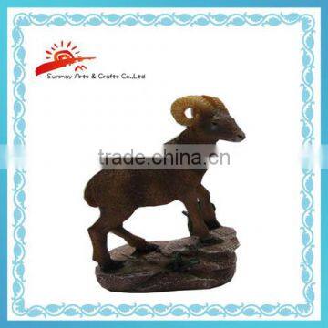 Polyresin antelope figurine home decoration