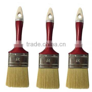 #27 White Mixer Bristle Plastic Handle Good Paint Brush photo-4