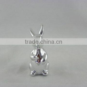 fancy handmade ceramic small rabbits