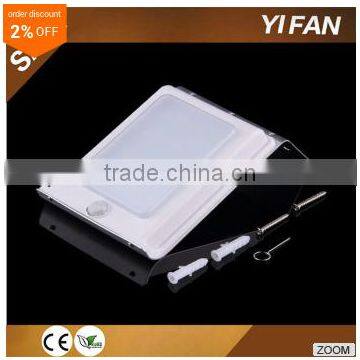 Solar Motion Sensor Light, LED Rainproof Powered Security Steel Light Outdoor for Garden,Outdoor photo-4