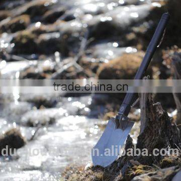 High Quality Multi-function Outdoor Sport Tools With Shovel Knife Hoe Digger Flashlight photo-6