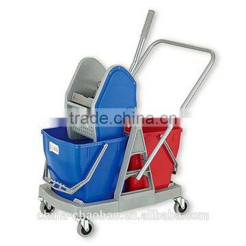 heavy duty cleaning wringer mop bucket