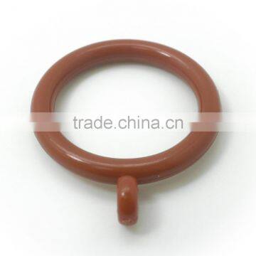 High Quality Plastic Curtain Rod Rings With Eyelet ID34mm/OD46mm & ID26mm/OD33mm - 9 Colours photo-2