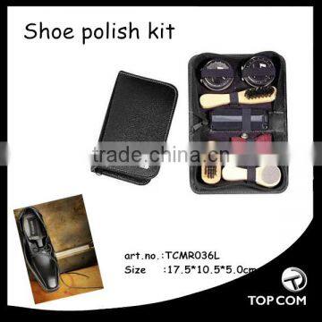 Fashion Shoe Polish Kit PU Shoe Polish Set photo-4