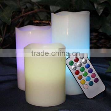 Hight Quality Multi-color Battery Operated Led Frameless Candle Light With Remote 2016 photo-2