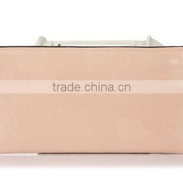 Simple One Pocket Leather Zipper Wallet Bag photo-3