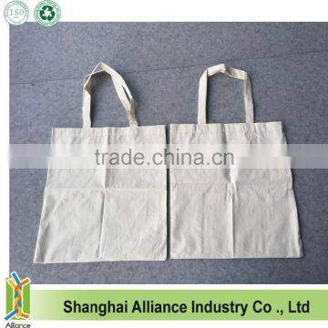 Promotional Blank Natural Cotton Tote Bags Canvas Cotton Shopper Cheap Cotton Bag photo-5