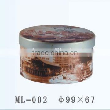 D99*67mm Round Tin Box for Watch Package