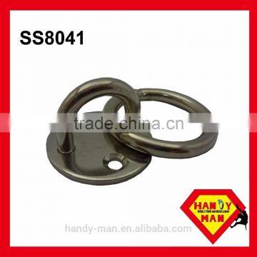 Industrial Safety Marine Hardware Stainless Steel Round Ring Eye anchor Plate