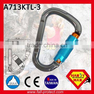 With CE & UIAA Quicklock Mountain Climbing Carabiner Made Of Aluminum photo-3