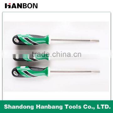 Professional high grade three colors handle screwdriver made in china