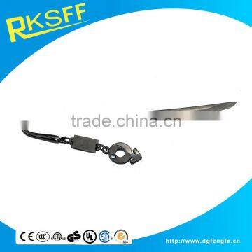 Customized Funny Chrome Plated Metal Small Pendant Letter Opener photo-5