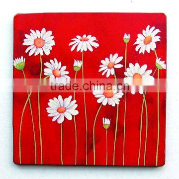 2015 Top Quality Water Absorbent Cotton Paper Coaster