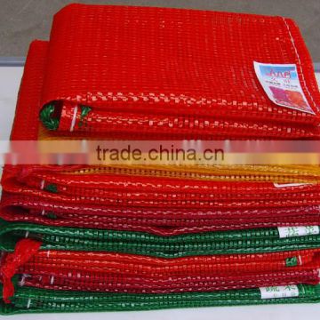 Eco-friendly FDA Certificate Plastic Vegetable Pack Raschel Mesh Bag