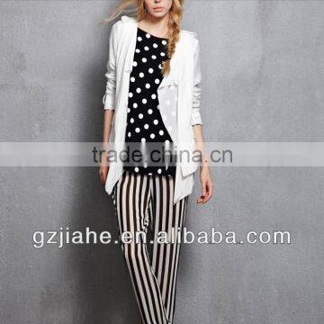 2014 Modern small thin new design chiffon coat for women