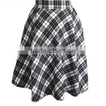 Fashion 2015 Autumn Winter Casual High Waist Midi Women Girl Knee-Length Skirt photo-3