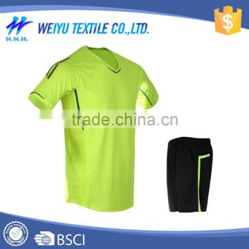 wholesale breathable quick dry plain soccer jersey