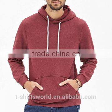 Custom Plain Fleece Pullover Mens Sweatshirt photo-3